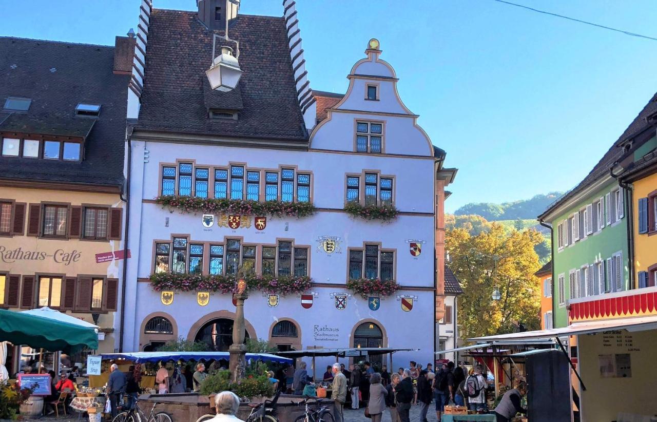 Ferienwohnung Belchenblick Staufen im Breisgau Dış mekan fotoğraf